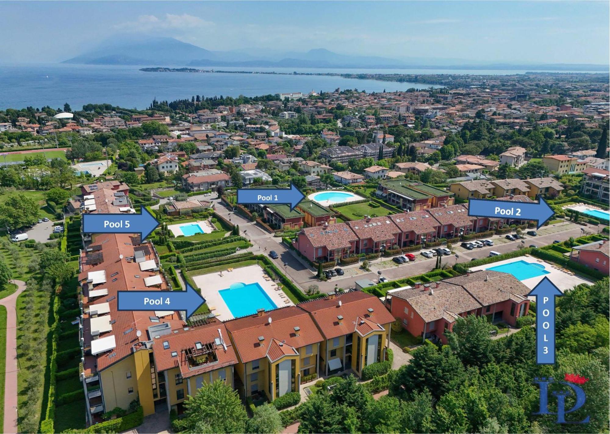 Desenzanoloft Official Partner Marriott Homes & Villas -Butterfly And 5 Pools Family Apartment Desenzano del Garda Zewnętrze zdjęcie
